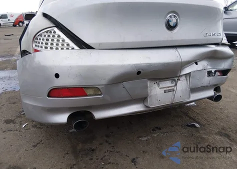 2005 BMW 645Ci z USA, uszkodzony, nr VIN WBAEH73495B191383